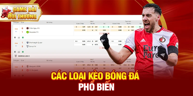 Tỷ Lệ Kèo Bóng Đá 88, Soi Kèo Nhà Cái 5 Trực Tuyến Hôm Nay 142 Các loại kèo bóng đá phổ biến
